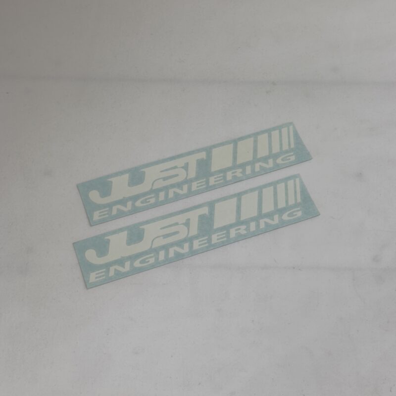 JUST Engineering Sticker 12"